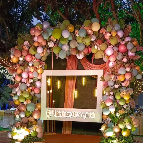 light & music arrangement at birthday party event in Kolkata